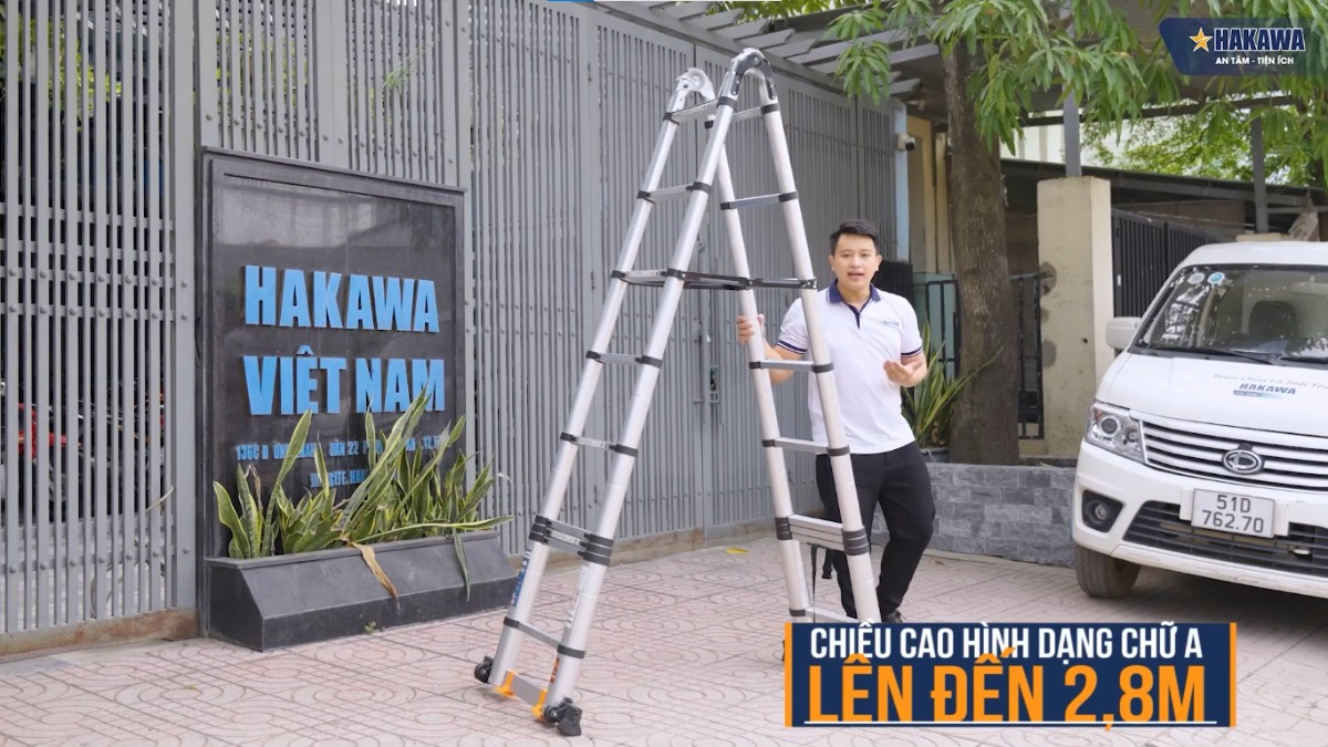 Lợi ích khi sử dụng thang nhôm Hakawa HK-256