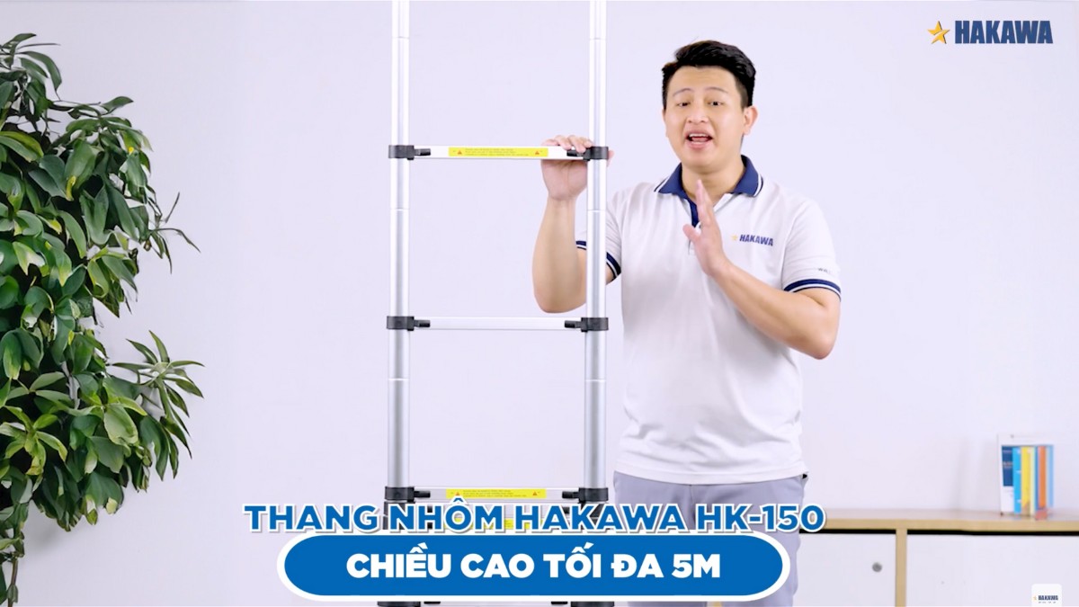 Chiều cao linh hoạt lên đến 5m