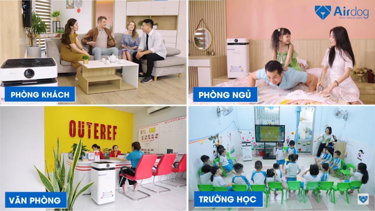 Airdog X8 - Lựa chọn xứng đáng cho không gian sống và làm việc