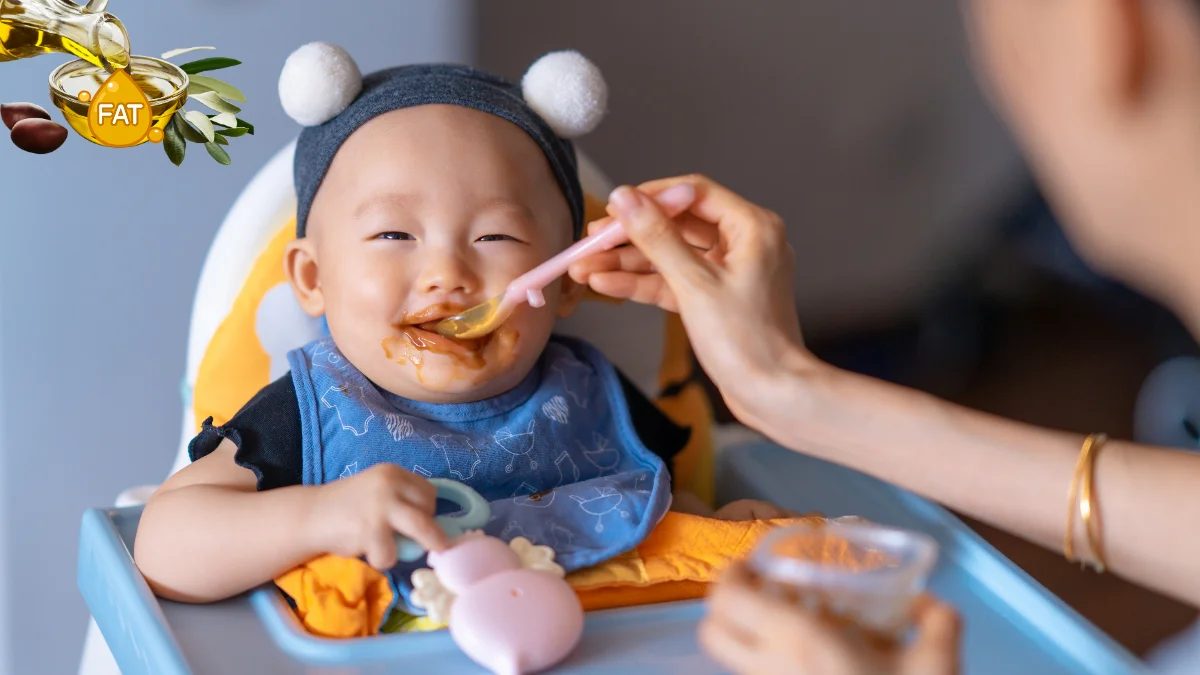 Dầu oliu là nguồn cung cấp axit béo không no tự nhiên, rất tốt cho trẻ nhỏ