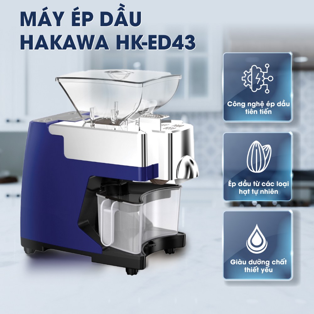 Máy ép dầu HK-ED43