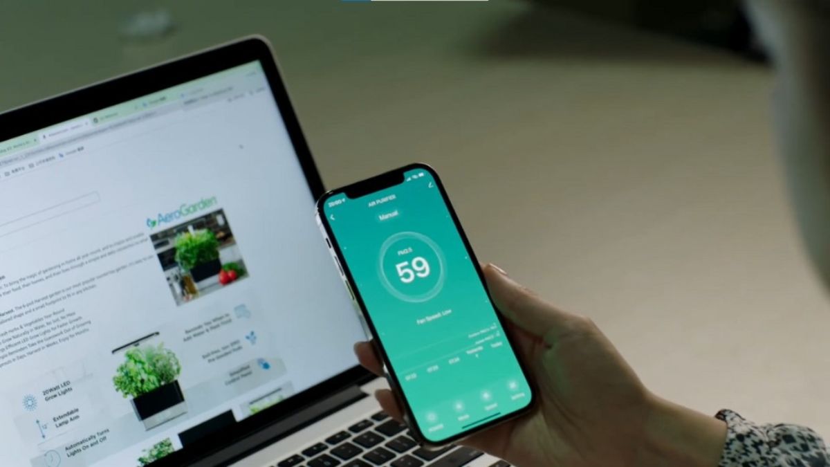Máy lọc không khí AIRDOG X7 PRO được trang bị cảm biến ánh sáng thông minh giúp nhận biết chất lượng không khí thực tế