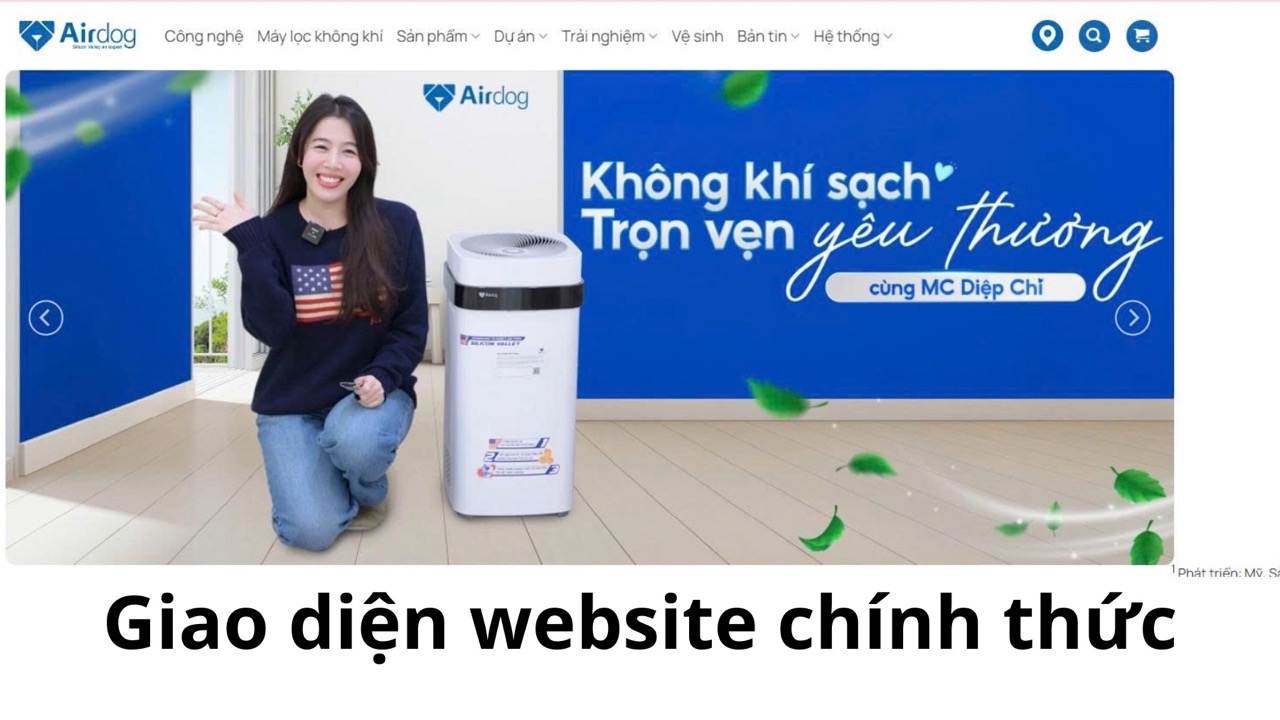 Cách phân biệt website Airdog chính hãng và website giả