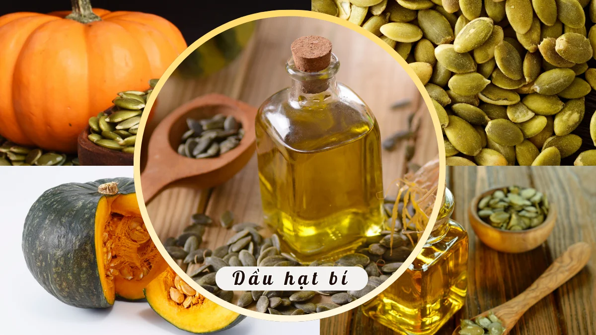 Dầu hạt bí với hàm lượng magie và kẽm cao ngất ngưỡng