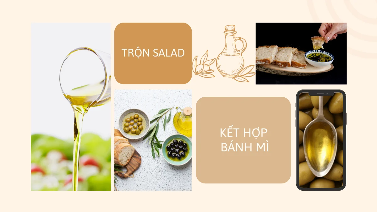 Hướng dẫn sử dụng dầu oliu sao cho đúng cách