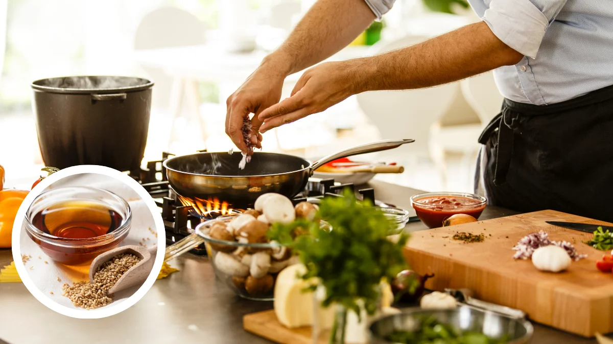 Dầu mè có hương vị dịu nhẹ đặc trưng