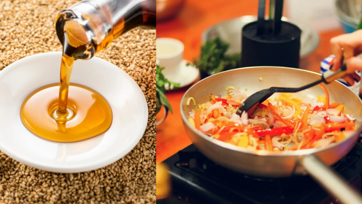 Dầu mè hoàn toàn có thể dùng để chiên xào