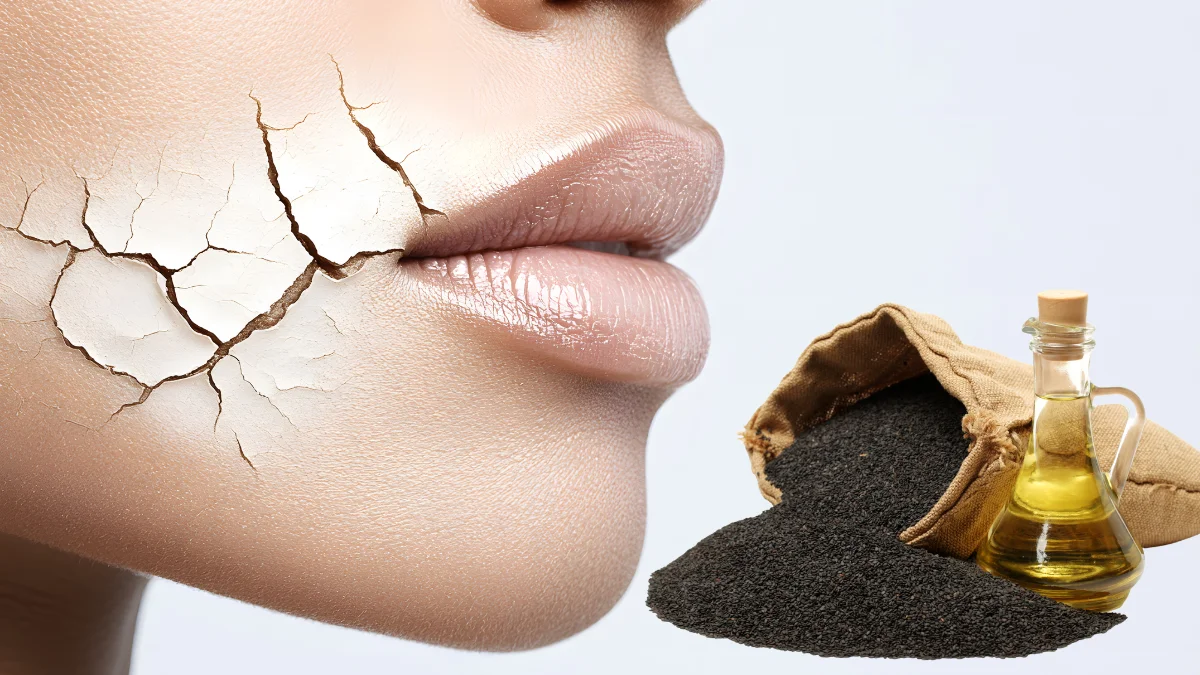 Dầu mè có thể xung cấp dưỡng chất, phục hồi da nứt nẻ