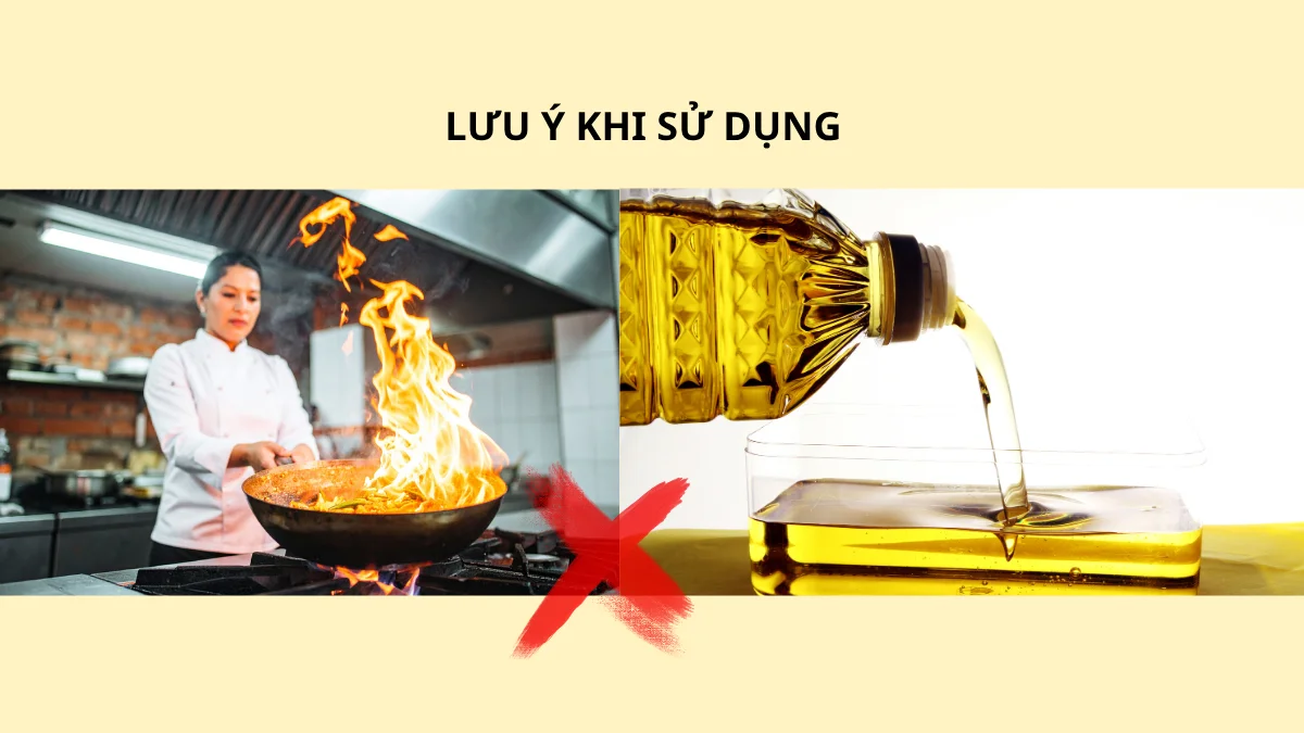 Một số lưu ý để tránh sử dụng sai cách