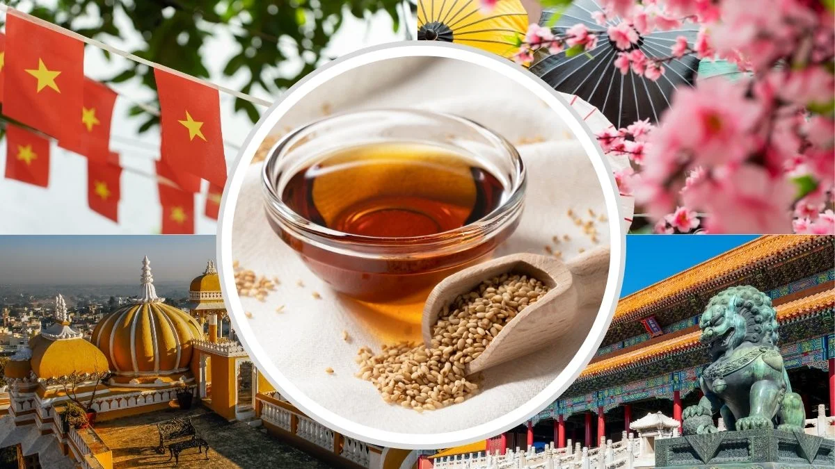 Hạt mè có nguồn gốc từ các nước châu Á