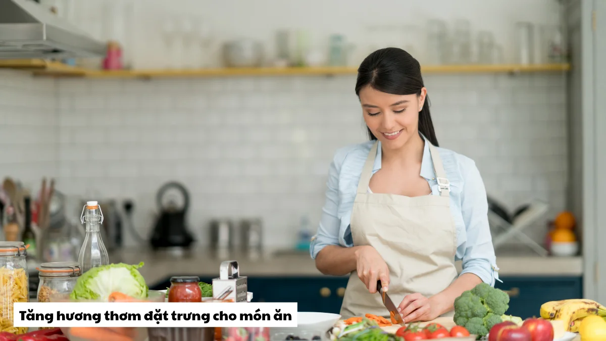 Bữa ăn của gia đình sẽ có hương vi đặc trưng nếu sử dụng dầu mè