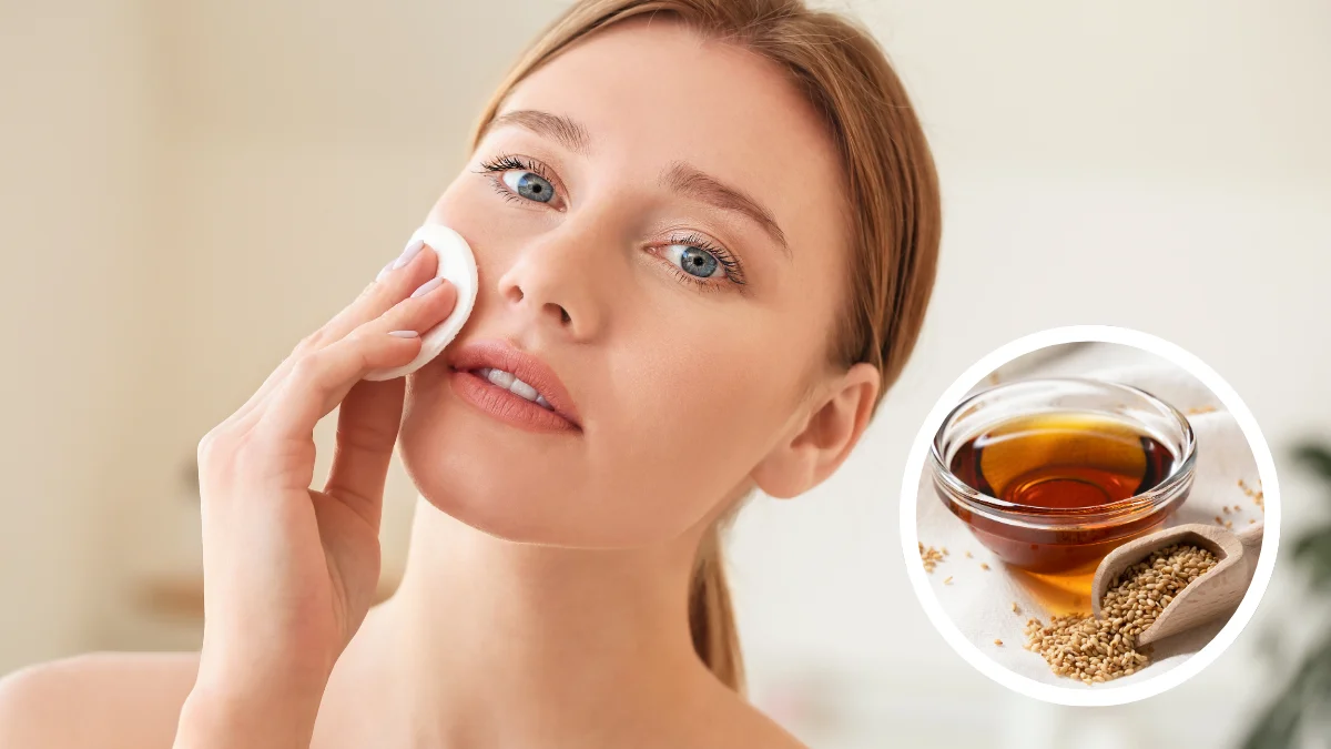 Dầu mè giúp làm sạch sâu, an toàn cho da