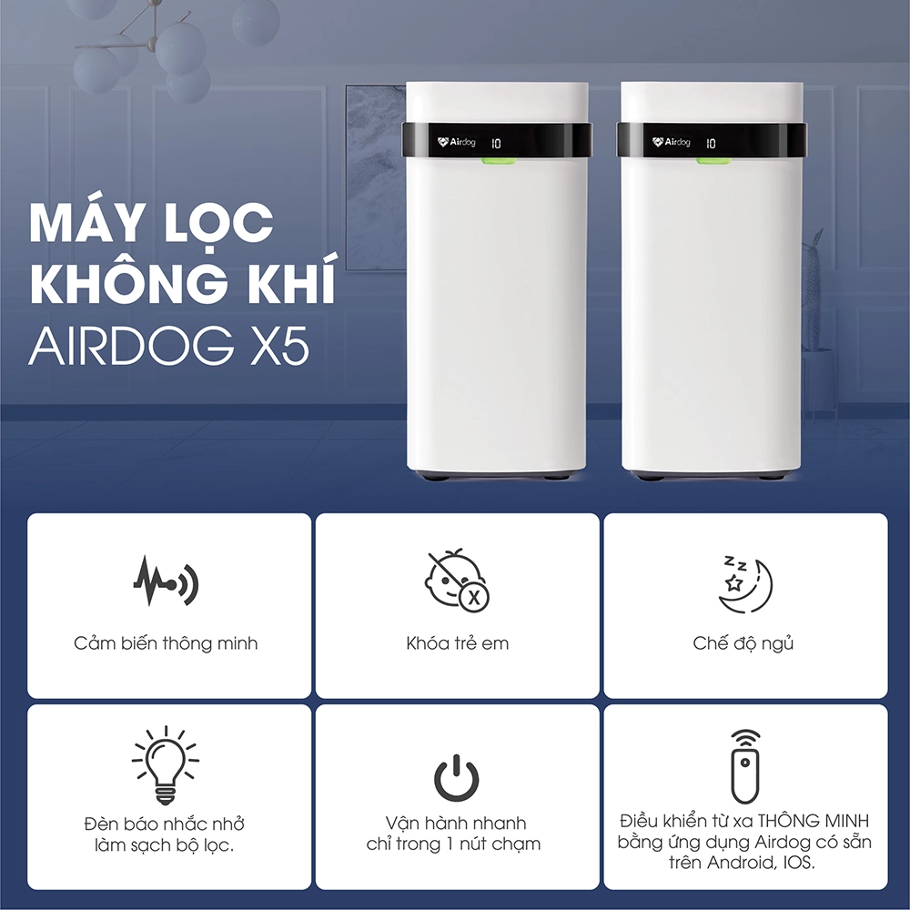 Máy lọc không khí Airdog x5