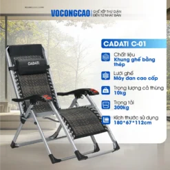 ghế xếp thư giãn Cadati C01