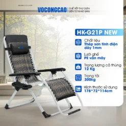 ghế xếp thư giãn Hakawa HK-G21PNEW