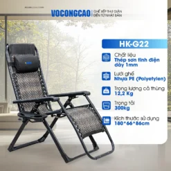 ghế xếp thư giãn Hakawa HK-G22
