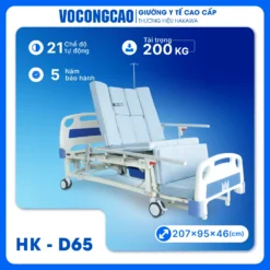 Giường y tế điện 8 chức năng HAKAWA HK-D65