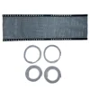 Bộ dây đan và lưới ghế HK-G20T (trắng đen)