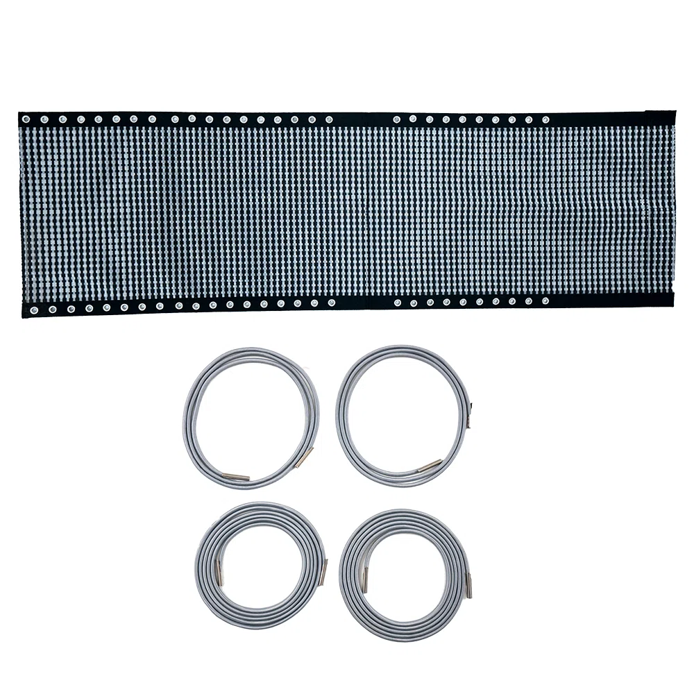 Bộ dây đan và lưới ghế HK-G20T (trắng đen)
