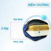 Giường y tế điều khiển bằng remote HAKAWA HK-D95