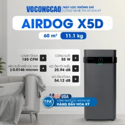 Máy lọc không khí Airdog X5D đen