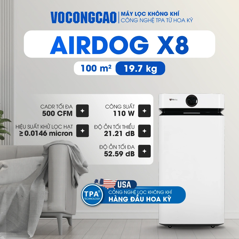 Máy lọc không khí Airdog X8