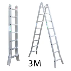 Thang nhôm chữ A khóa sập tự động Nikita Nika30 3m