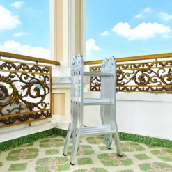 Thang nhôm gấp 4 đoạn SUMIKA SKM603