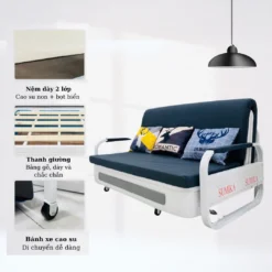 Giường xếp sofa gấp gọn Sumika SKB180 
