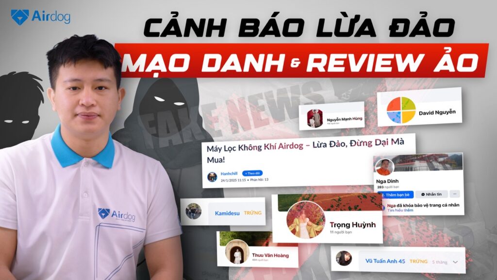 Airdog lừa đảo