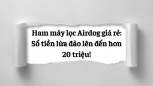 ham máy lọc giá rẻ