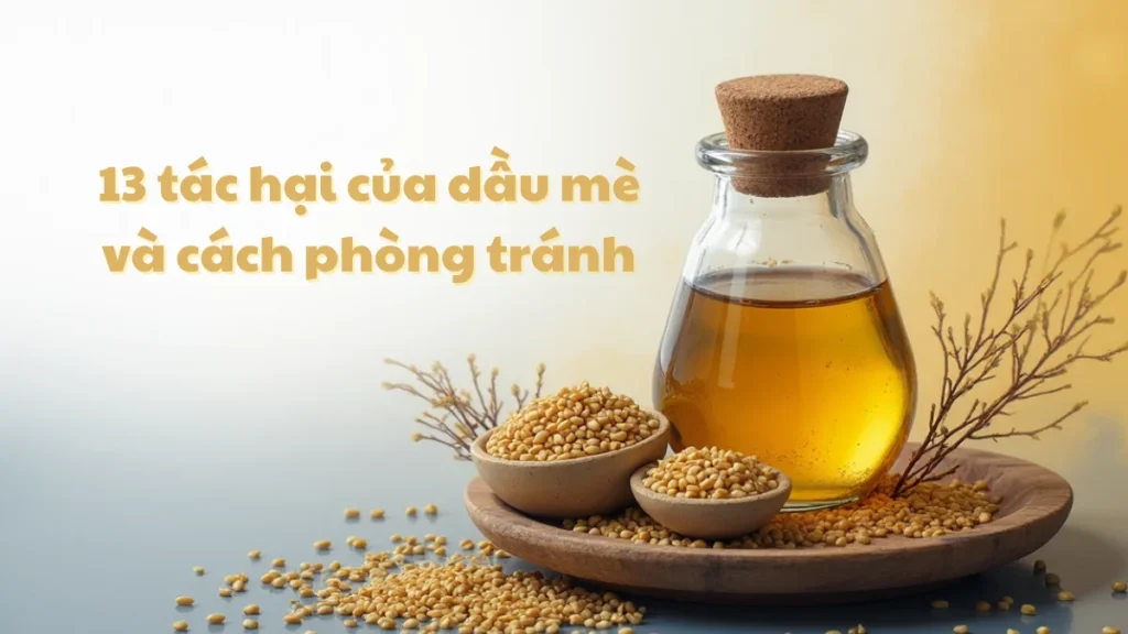 13 tác hại của dầu mè và cách phòng tránh